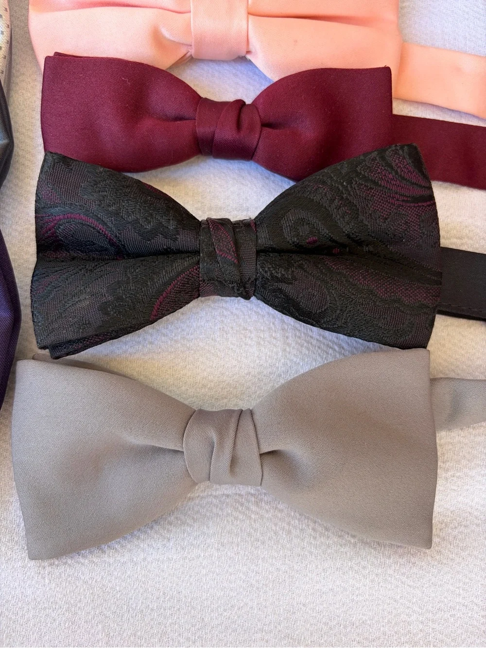 Bundle of 10 assorted pre made bow ties combo 17